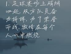 激情足球赛场再度点燃，球员拼搏至极的简单介绍